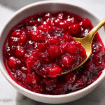 Thanksgiving Charcuterie Board 7 hafid.razouk a close up of the cranberry sauce in a white bow a9365beb 5e50 4423 8cca 535d060688c4 3