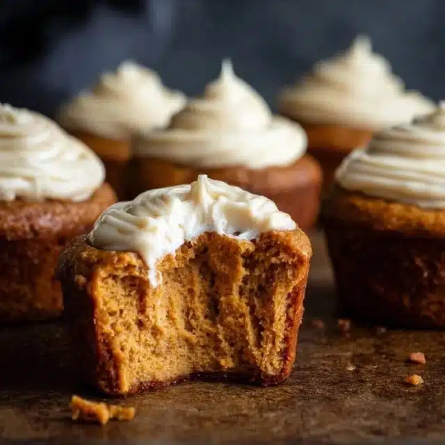Delicious homemade pumpkin muffins baked fresh with warm spices